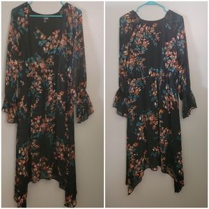 a.n.a Long sleeved dress